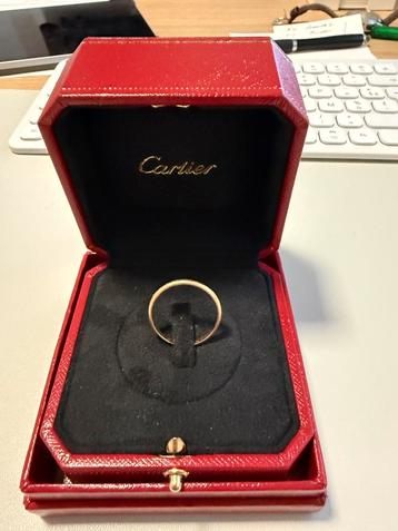 Cartier, trouwring, zeer fijn subtiel model beschikbaar voor biedingen