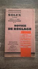 Solex Carburateurs handleidingen, Ophalen of Verzenden