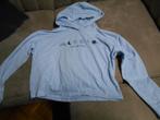 licht blauwe hoodie trui maat 152, Kinderen en Baby's, Kinderkleding | Maat 152, Ophalen of Verzenden, Zo goed als nieuw, Meisje
