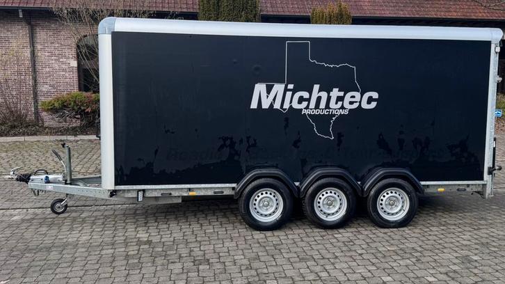 HENRA MAJOR gesloten aanhangwagen - 465x184x190 - BJ. 2020, Autos : Divers, Remorques, Utilisé, Enlèvement