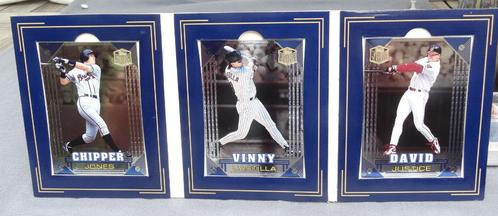 Topps '98 MLB Metal cards - Stars 'n Steel  21 - 22 - 8, Sport en Fitness, Honkbal en Softbal, Nieuw, Overige typen, Honkbal, Ophalen of Verzenden