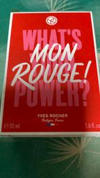 Yves rocher Mon Rouge 50 ml Eau de Parfum, Ophalen of Verzenden, Zo goed als nieuw