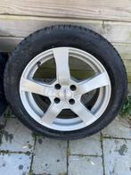 velgen met winterbanden fiat 500, Auto-onderdelen, Banden en Velgen, Ophalen, 15 inch, Velg(en), Personenwagen