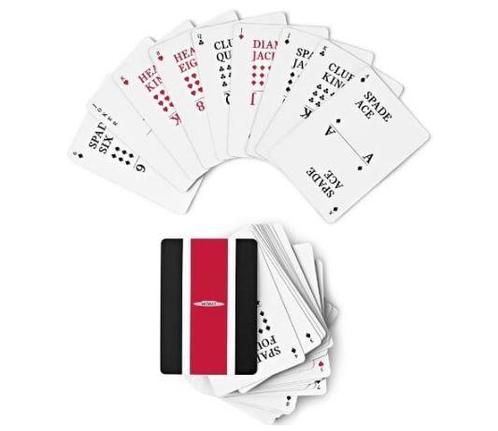 JCW Mini speelkaartenset in luxe lederen opberg box 80232454, Verzamelen, Overige Verzamelen, Nieuw, Ophalen of Verzenden