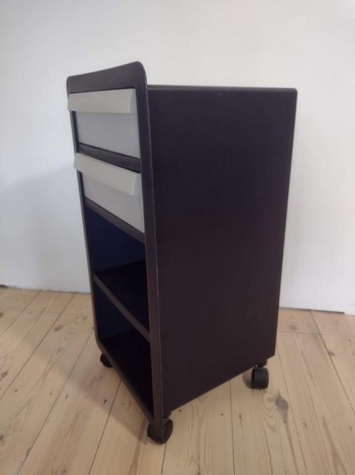 Bureau kastje / rolkastje / ladekast - Ikea Nero - zwart, Huis en Inrichting, Kasten | Overige, Gebruikt, Ophalen of Verzenden