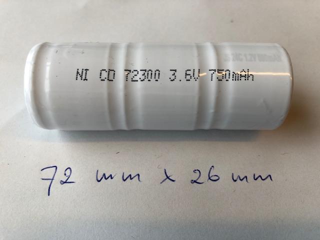 Accu voor Welch Allyn otoscoop 72300 3,5 volt 750mAh, Diversen, Braces