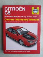 Citroen C5 werkplaatsboek, Ophalen of Verzenden, Gebruikt, Citroën