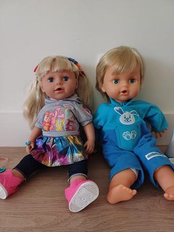 Cicciobello pop Bobo en Babyborn meisje, Enlèvement, Comme neuf