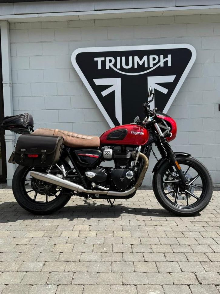 Triumph Street Twin 900, Motoren, Motoren | Triumph, Bedrijf, Chopper, meer dan 35 kW, 2 cilinders, Motorrijbewijs A, ABS, Traction Control