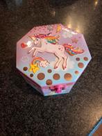 Juwelenkistje eenhoorn, Enlèvement