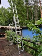 Reformladder 3 x 11, Doe-het-zelf en Bouw, Ladders en Trappen, Ophalen, Gebruikt, Ladder, Opvouwbaar of Inschuifbaar