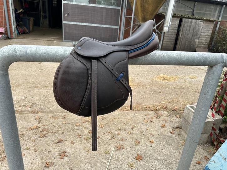 Ikonic hybride light Havana /Blue, Dieren en Toebehoren, Paarden en Pony's | Zadels, Zo goed als nieuw, Springen, Ophalen