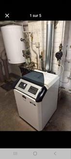 Chauffage central gaz naturel avec boiler eau chaude, Enlèvement, Comme neuf, Boiler