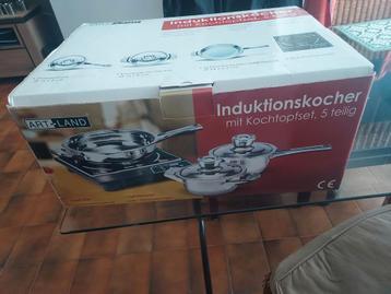 Art-Land inductie kookplaat met kookpotten beschikbaar voor biedingen