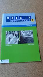 Matrix wiskunde 1, Comme neuf, Mieke D'Hollander, Secondaire, Mathématiques A