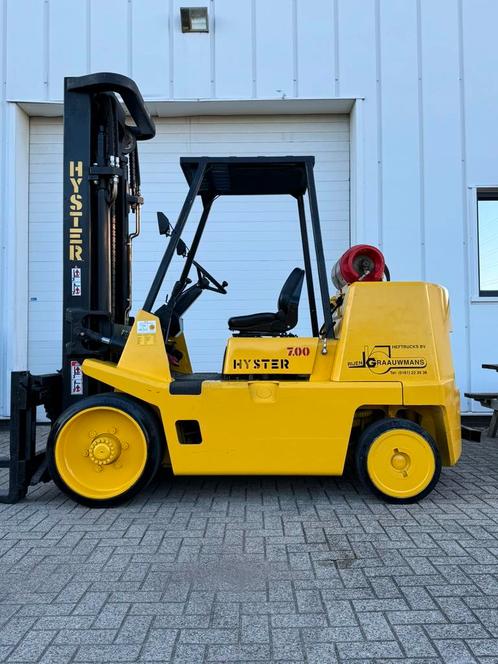 HYSTER S7.0XL SPACESAVER 2001 LPG TRIPLO 2800 DOORIJ HOOGTE, Zakelijke goederen, Machines en Bouw | Heftrucks en Intern transport