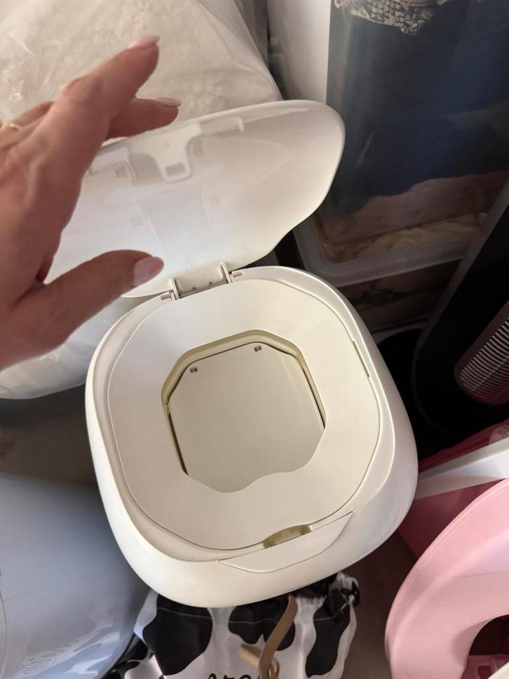 Luieremmer Angelcare, Huis en Inrichting, Woonaccessoires | Prullenbakken, Zo goed als nieuw, Ophalen