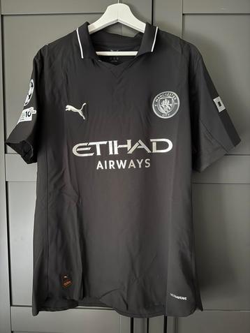 Manchester City Authentic Away Jersey 2025/26 Doku XXL beschikbaar voor biedingen