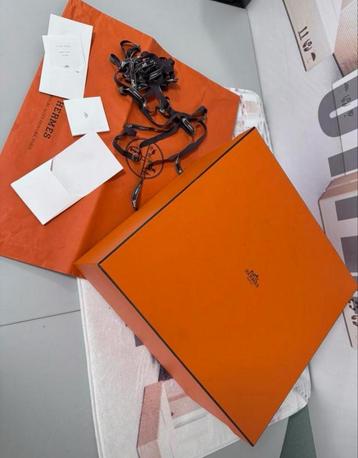 Originele Hermes Orange oranje gift box - doos + tas + lint beschikbaar voor biedingen
