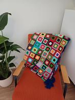 Granny square deken plaid, Huis en Inrichting, Woonaccessoires | Plaids en Woondekens, Ophalen of Verzenden, Zo goed als nieuw