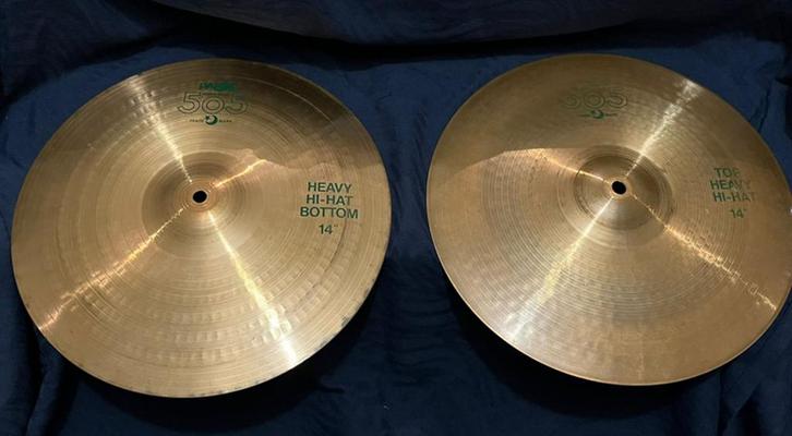 Paiste 505 Heavy Hi-Hat, Muziek en Instrumenten, Drumstellen en Slagwerk, Zo goed als nieuw, Overige merken, Ophalen