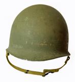 US WW2 M-1 helm mint condition, Verzamelen, Verzenden, Landmacht, Helm of Baret