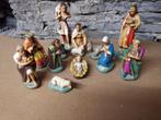 Creche de Noel, Krippe; Christmas, kerststal beelden, Antiquités & Art, Antiquités | Objets religieux, Enlèvement ou Envoi