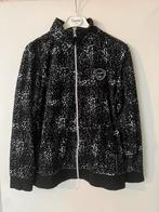 Gespikkelde zwart/wit lounge vest, Ophalen, Zo goed als nieuw, Wit