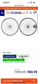Fulcrum racing zero campagnolo 11 speed, Ophalen