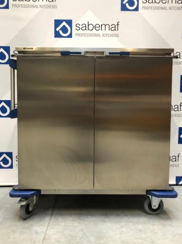 Transportwagen voor 24 dienbladen, Zakelijke goederen, Horeca | Keukenapparatuur, Inox Meubilair, Nieuw zonder verpakking, Ophalen