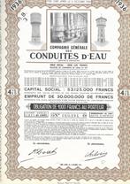 3 x Cie Générale des Conduites d'Eau - Liège, Enlèvement ou Envoi