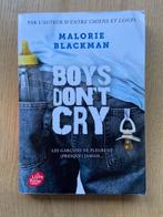 Livre "Boys don't cry" Malorie Blackman, Livres, Utilisé, Enlèvement ou Envoi, Malorie Blackman, Fiction
