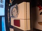 PS4 original + 1TB harde schijf en 2 dualshock controllers., Verzenden, Gebruikt