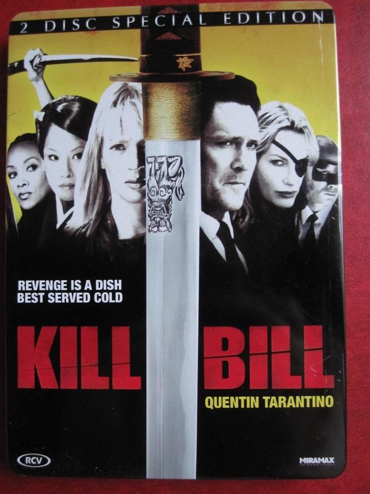 Kill Bill (2004) 2 disc steelbook, Cd's en Dvd's, Dvd's | Actie, Zo goed als nieuw, Actie, Boxset, Vanaf 16 jaar, Ophalen of Verzenden
