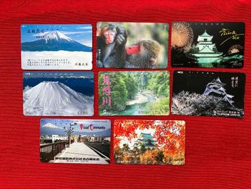43 cartes de visite japonaises des années 90