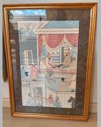 Schilderij met kader, Antiek en Kunst, Ophalen