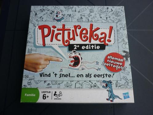 Bordspel - Pictureka! 2e editie - Hasbro, Hobby en Vrije tijd, Gezelschapsspellen | Bordspellen, Gebruikt, Een of twee spelers