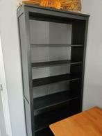 Boekenkast 'Hemnes' van Ikea volledig zwart., Ophalen, Met plank(en), Gebruikt, 50 tot 100 cm