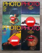 4x magazine PHOTO uit 1981-1982, Verzenden, Gelezen, Overige typen