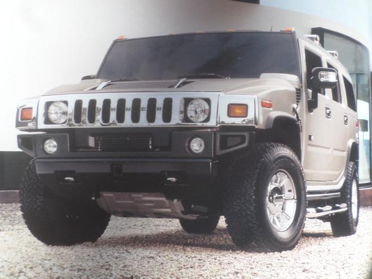 Brochure du Hummer H2 2007, Livres, Autos | Brochures & Magazines, Enlèvement ou Envoi