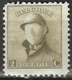 Belgie 1919 - Yvert/OBP 166 - Albert I met helm (PF), Verzenden, Koninklijk huis, Postfris, Postfris