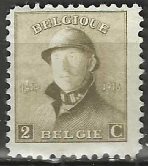 Belgie 1919 - Yvert/OBP 166 - Albert I met helm (PF), Postzegels en Munten, Postzegels | Europa | België, Postfris, Koninklijk huis