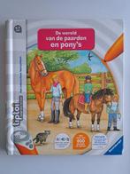 Tiptoi boek, De wereld van de paarden en pony's, 4-7jaar, Kinderen en Baby's, Speelgoed | Educatief en Creatief, Ophalen, Zo goed als nieuw