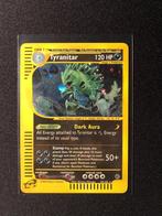 Tyranitar holo expedition, Hobby en Vrije tijd, Verzamelkaartspellen | Pokémon, Ophalen of Verzenden, Zo goed als nieuw, Losse kaart