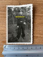 Wehrmacht Panzer uniform foto 1940 1945, Ophalen of Verzenden, Landmacht, Foto of Poster