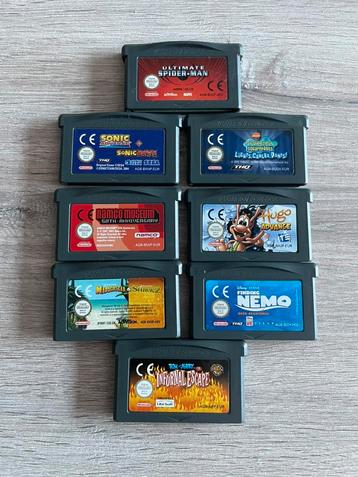 Game Boy Advance games beschikbaar voor biedingen