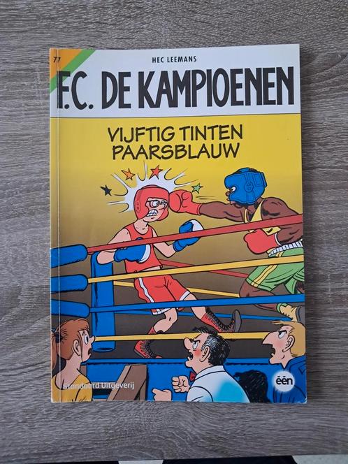 Tom Bouden - Vijftig tinten paarsblauw, Boeken, Stripverhalen, Zo goed als nieuw, Ophalen of Verzenden