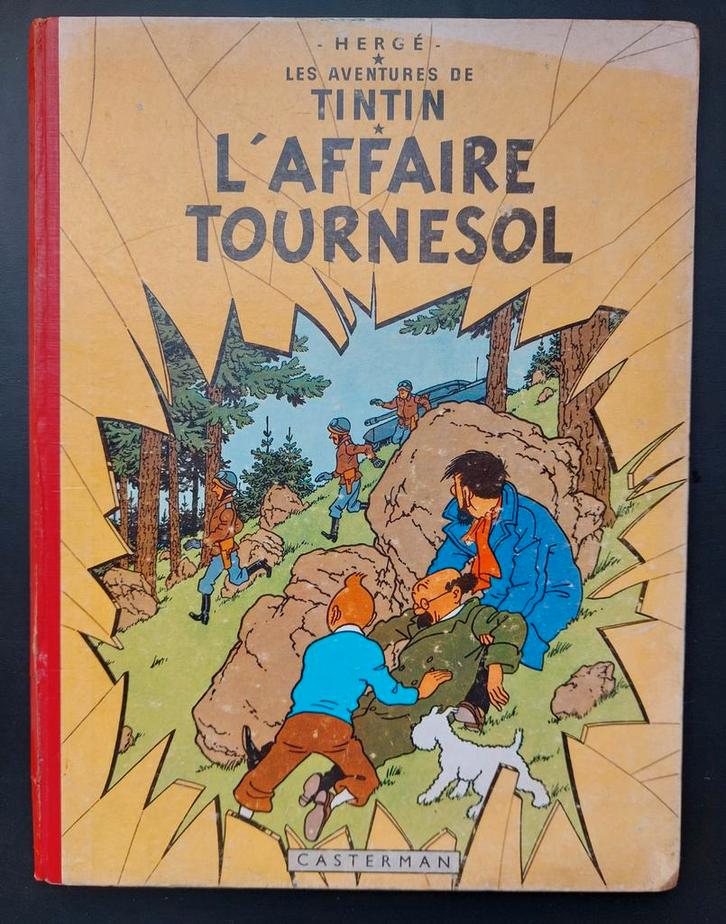 TINTIN L'affaire Tournesol EO B 20 1956 bel état, Boeken, Stripverhalen, Ophalen of Verzenden