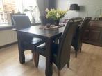 Eettafel koloniaal massief, Ophalen, Gebruikt, Koloniaal, Teakhout