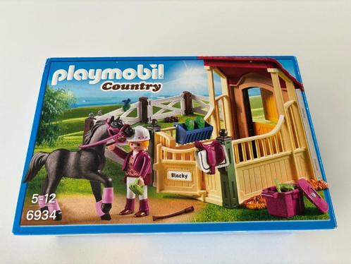 PLAYMOBIL Country (6934) Arabisch paard, box en ruiter., Kinderen en Baby's, Speelgoed | Playmobil, Zo goed als nieuw, Complete set